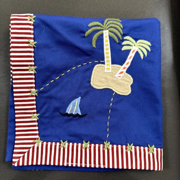 Pottery Barn Kids Nautical Party Napkins/Placemats Set of 16 Treasure Island Sea - Picture 1 of 9